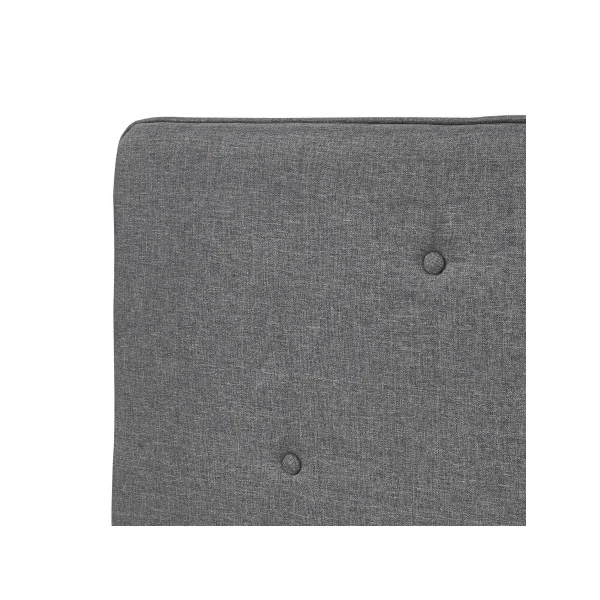 Tête de Lit Elégante 180 x 48 cm Tissu Gris