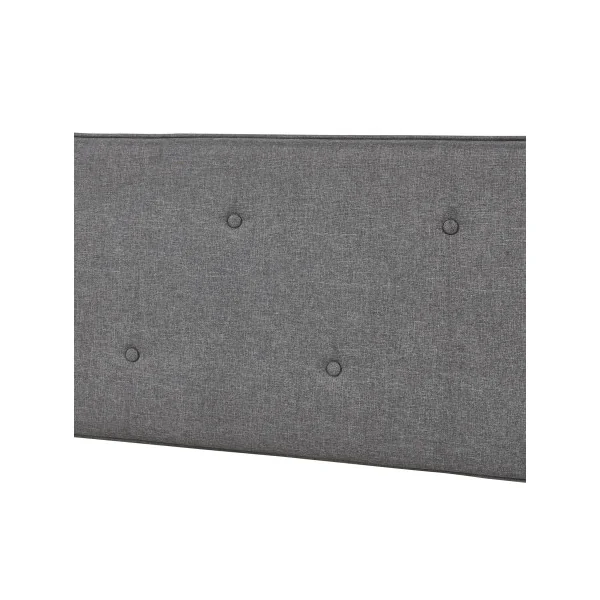 Tête de Lit Elégante 180 x 48 cm Tissu Gris