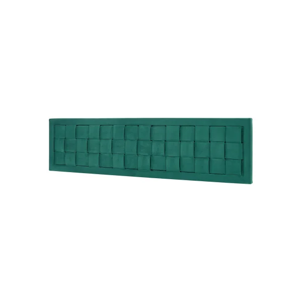 Tête de Lit Velours 140 x 50 cm Vert