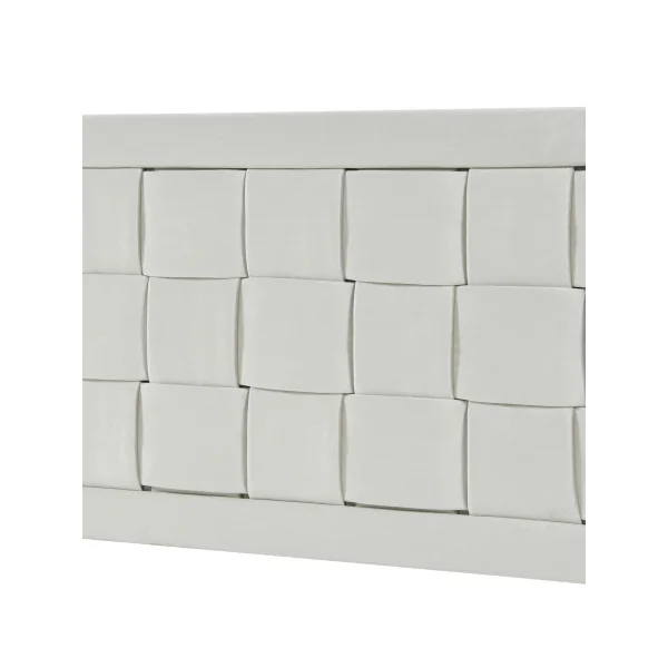 Tête de Lit Velours 160 x 50 cm Gris
