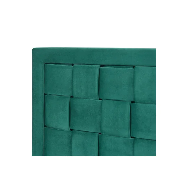 Tête de Lit Velours 160 x 50 cm Vert