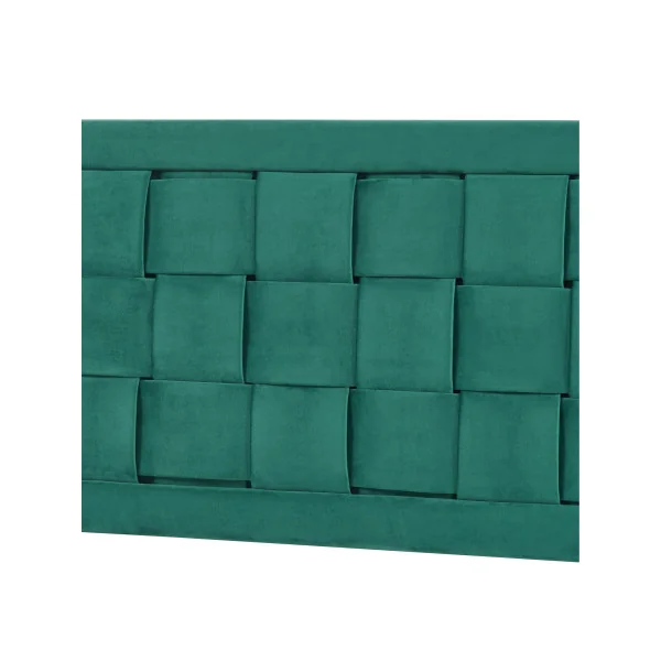 Tête de Lit Velours 160 x 50 cm Vert