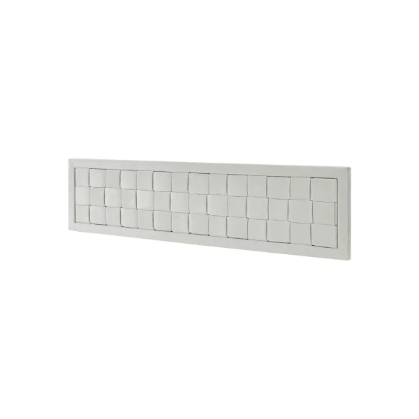 Tête de Lit Velours 180 x 45 cm Gris