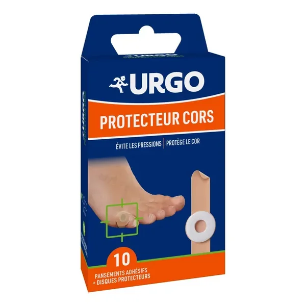Urgo Protecteur Cors 10 pansements adhésifs