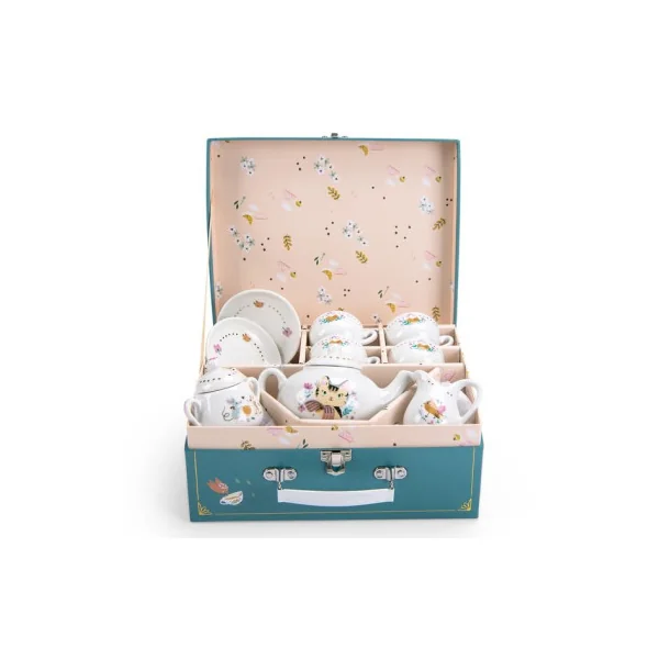 Valise dînette thé céramique Les Parisiennes - Moulin Roty