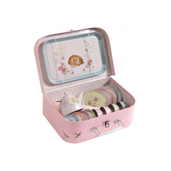 Valise dînette thé Les Rosalies - Moulin Roty
