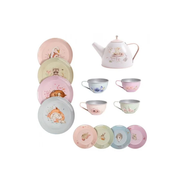 Valise dînette thé Les Rosalies - Moulin Roty