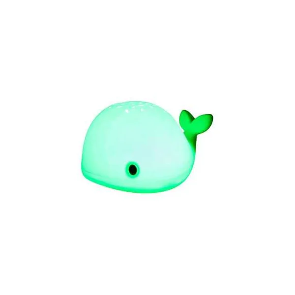 Veilleuse baleine blanche projecteur d'étoiles