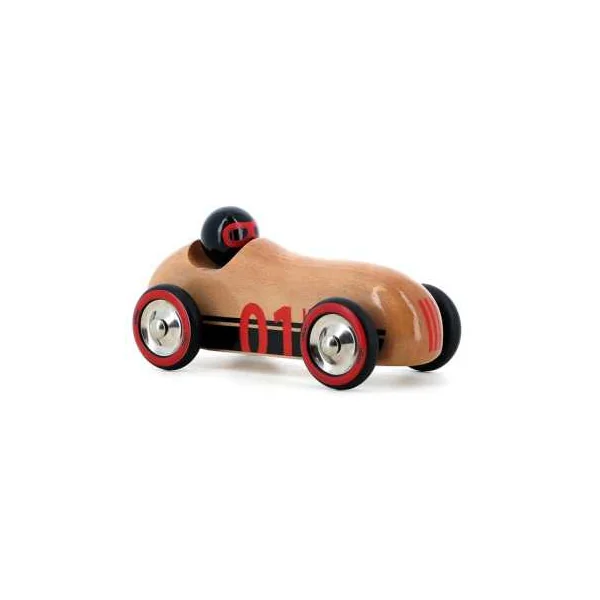 Voiture en bois naturel Old sport Compet’ - Vilac