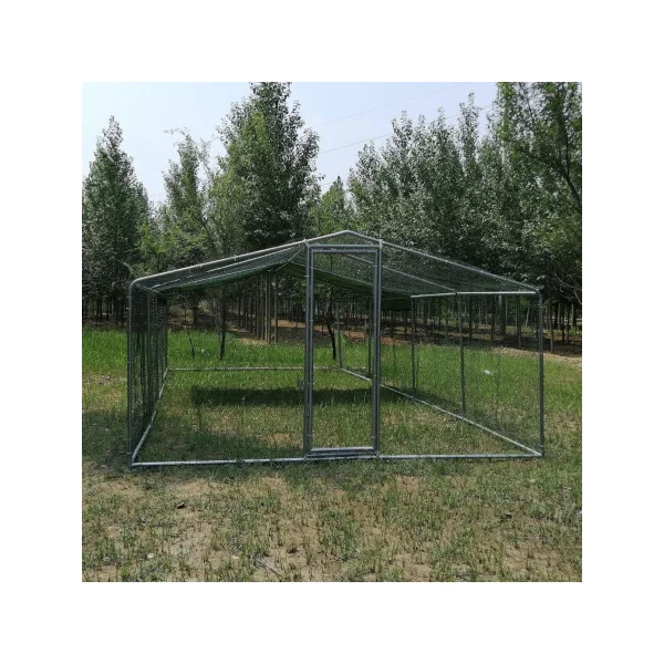 Volière de jardin 12x3x2,25m volière galvanisée 36m² tube robuste 38 mm