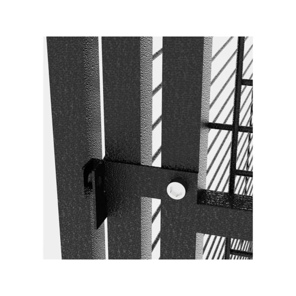 Volière Extérieure 2x1x2 m Toit Maille Volière Maille Soudée Robuste