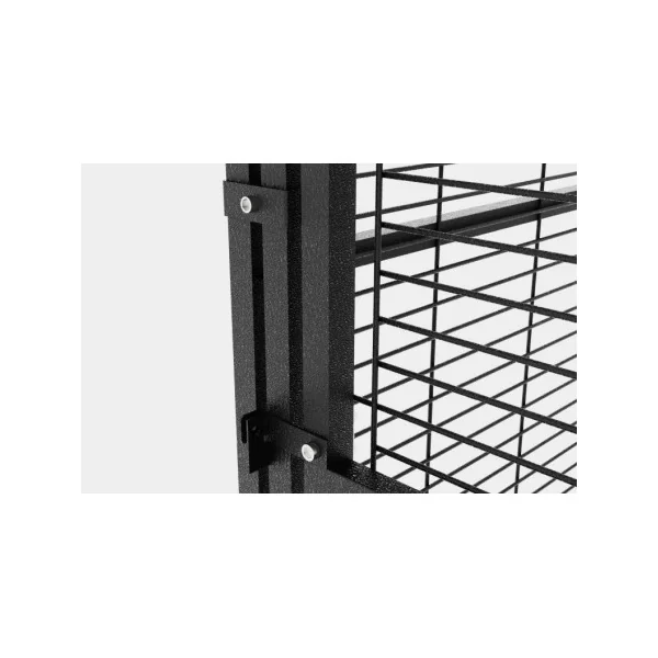 Volière Extérieure 2x1x2 m Toit Maille Volière Maille Soudée Robuste