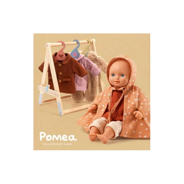 Vêtement de poupée cape printemps Pomea - Djeco