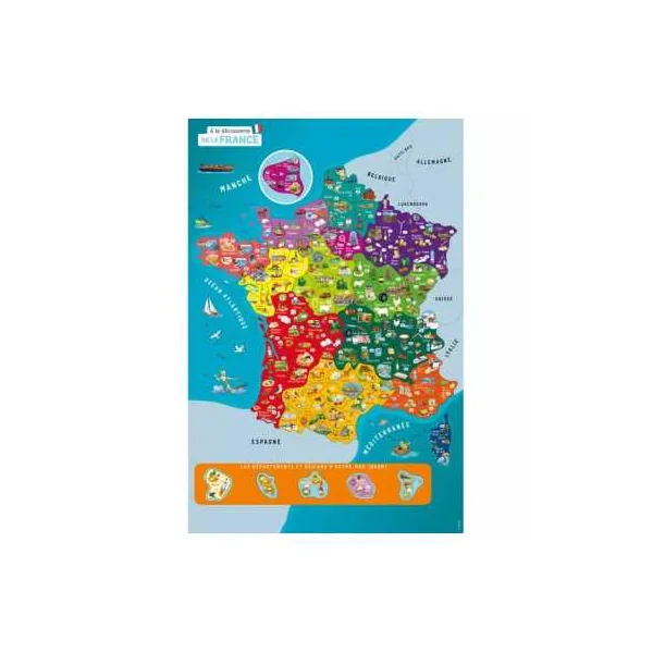 À la découverte de la France - Auzou