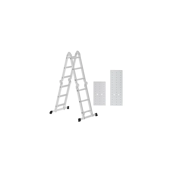 Échelle Pliable Multifonctionnelle Aluminium Résistance 150 kg