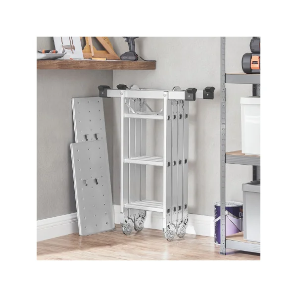 Échelle Pliable Multifonctionnelle Aluminium Résistance 150 kg