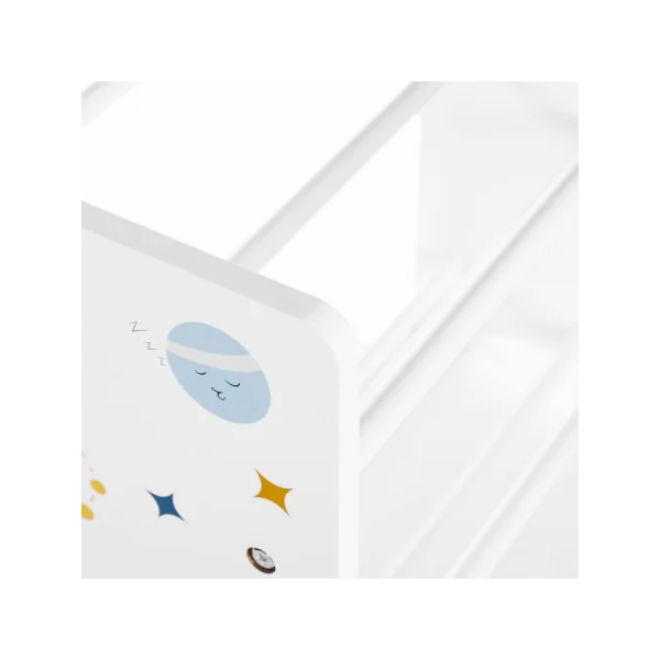 Étagère Enfant avec 9 Boîtes de Rangement Livres Jouets