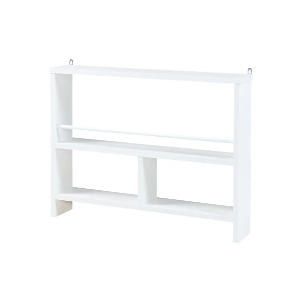 Étagère Murale Blanche 60 x 11 x 45 cm 3 Compartiments